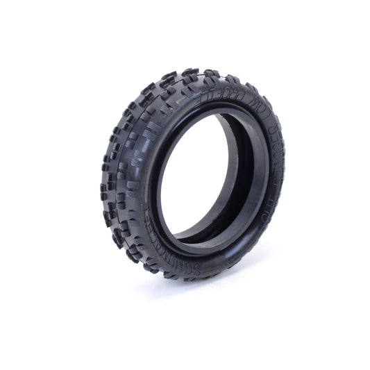 SCHUMACHER - Cut Stagger - 1/10 2.2IN BUGGY TYRE/TIRES -  2WD Front Low Profile - YELLOW - U6770 (Use when less bite needed)