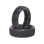 SCHUMACHER - Splinter - 1/10 2WD Buggy Tires/Tyres - Front - Yellow - U6906 (Recommended Carpet & Astro)