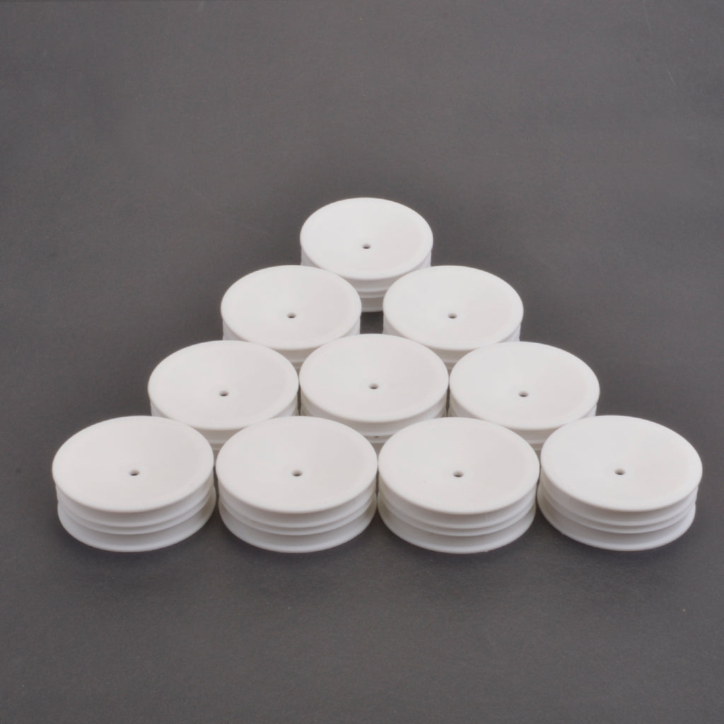 Schumacher - Wheel Front Slim 2WD - White - 5pr - U7466