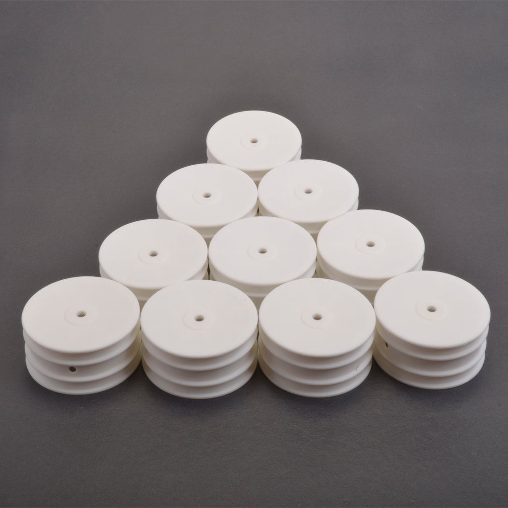 Schumacher - Wheel Front 4WD - White - 5pr - U7468