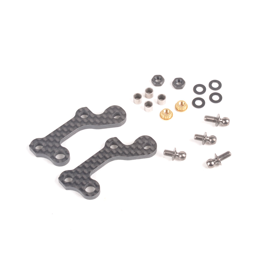 Schumacher - C/F Upper Wishbone Mount 2 Dot - Mi7 (pr) - U7818