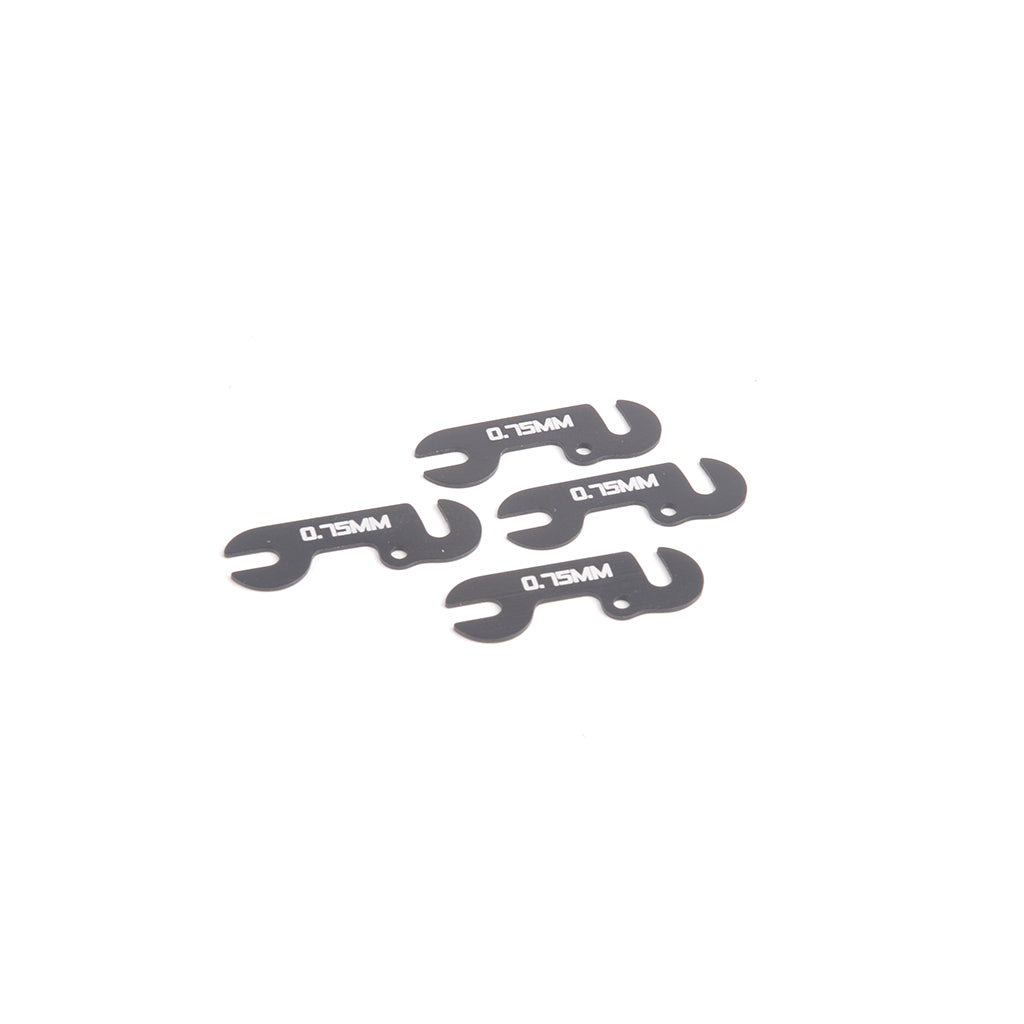 Schumacher - Alloy Ride Height Spacer 0.75mm - Atom 2/3 (pk4) - U7921