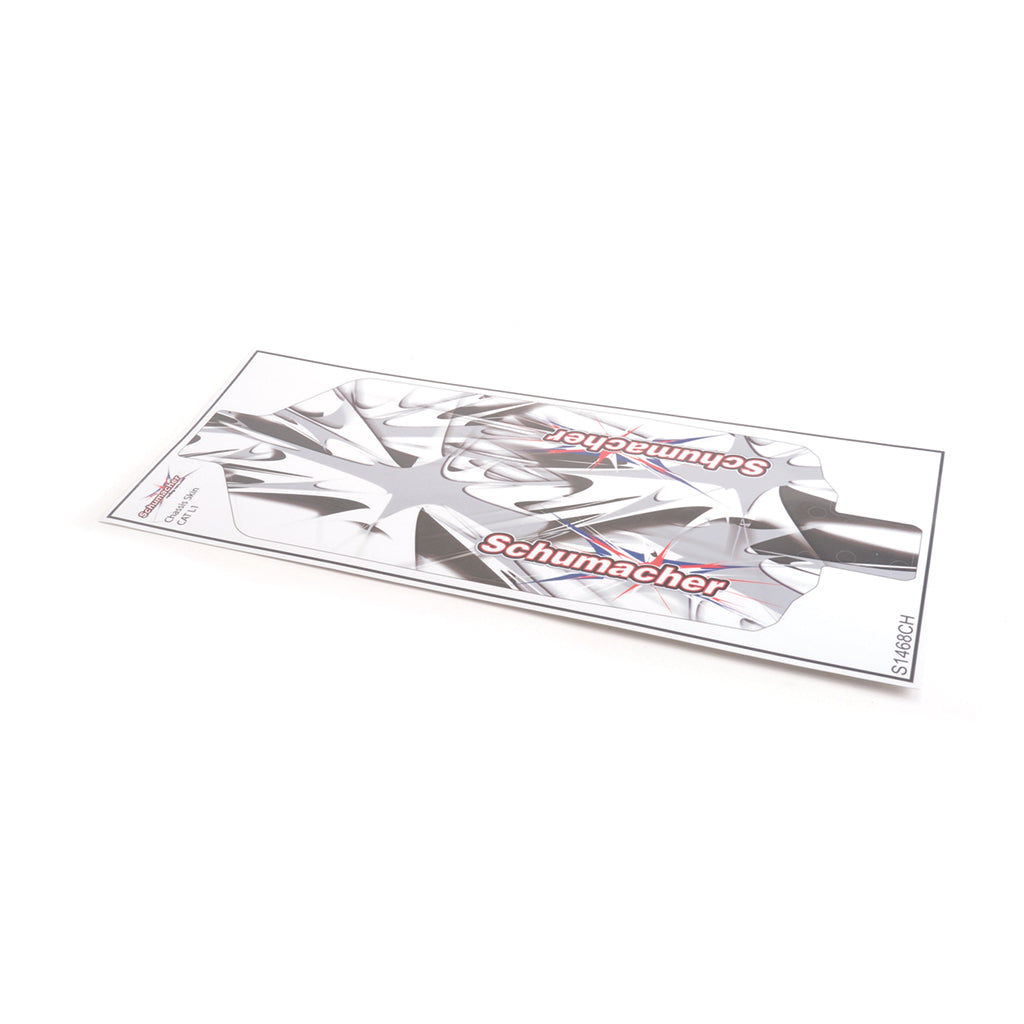 Schumacher - Chassis Skin with Holes - CAT L1 + EVO - U8003