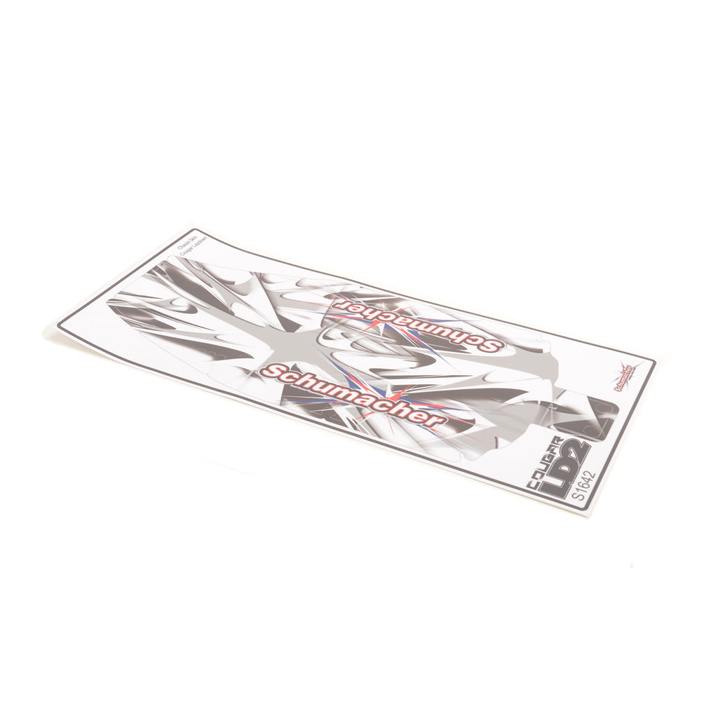 Schumacher - Chassis Skin with Holes - LD2 - U8307