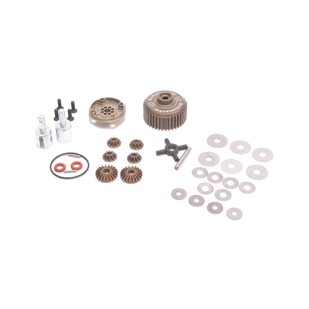 Schumacher - Alloy Diff Complete V2 - KR,KD,LD/2/3,ST/2 - U8396