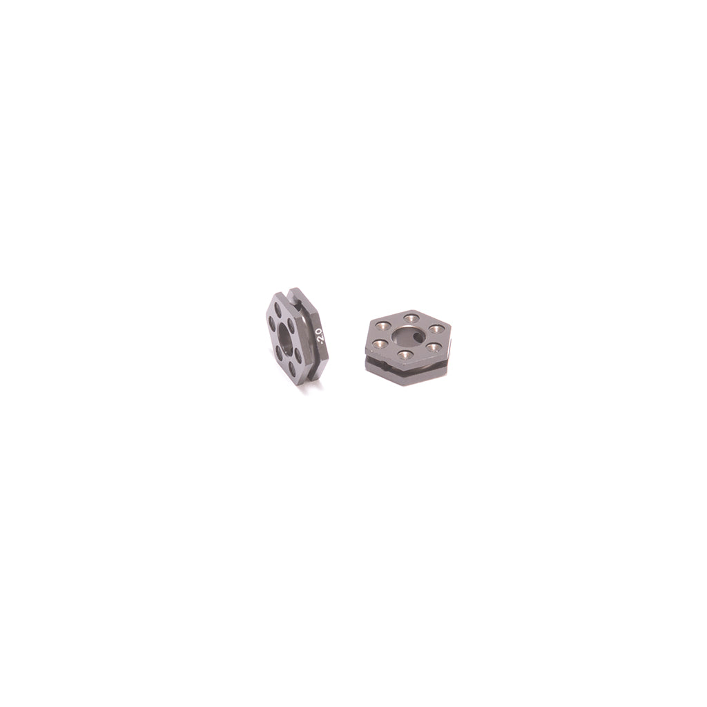 Schumacher - Alloy Wheel Hex 4mm (-2) (pr) - LD3,L1R,PB - U8619