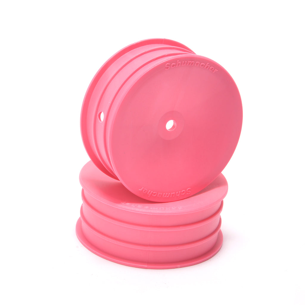 Schumacher - Wheel; Hex Front - Pink - 2WD - pr - U8687