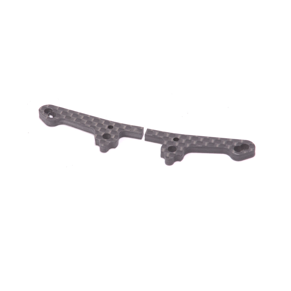 Schumacher - C/F Split Front Shock Mount - Mi9,FT9 (pr) - U8756