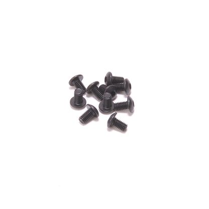 SCHUMACHER RC - (BLACK) SPEED PACK - M3 x 5mm Long Button Hd (pk10) Bolt - U8801 (spur gear bolts)