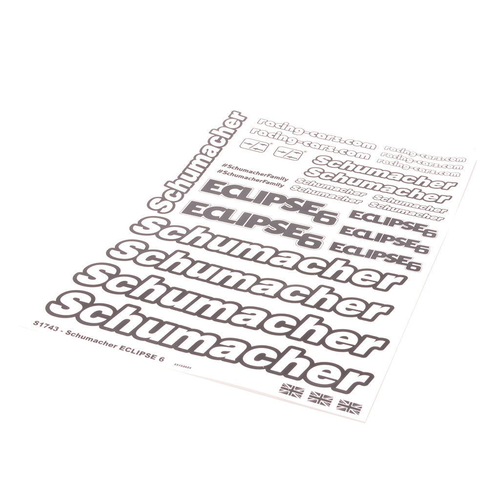 Schumacher - Decal - Eclipse 6 - U9029