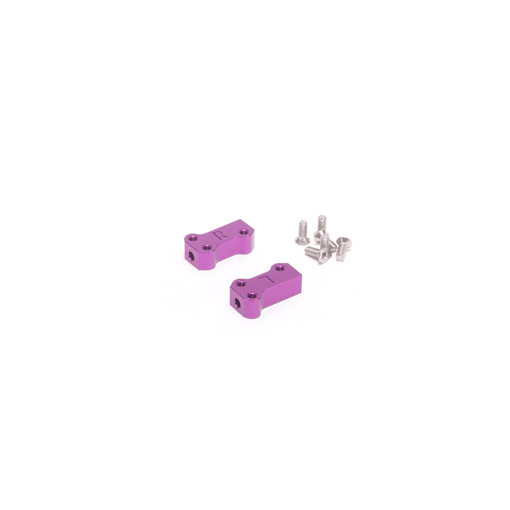 Schumacher - Alloy Pivot Blocks Rear 3deg A/S (pr) - CAT 2000 - U9133