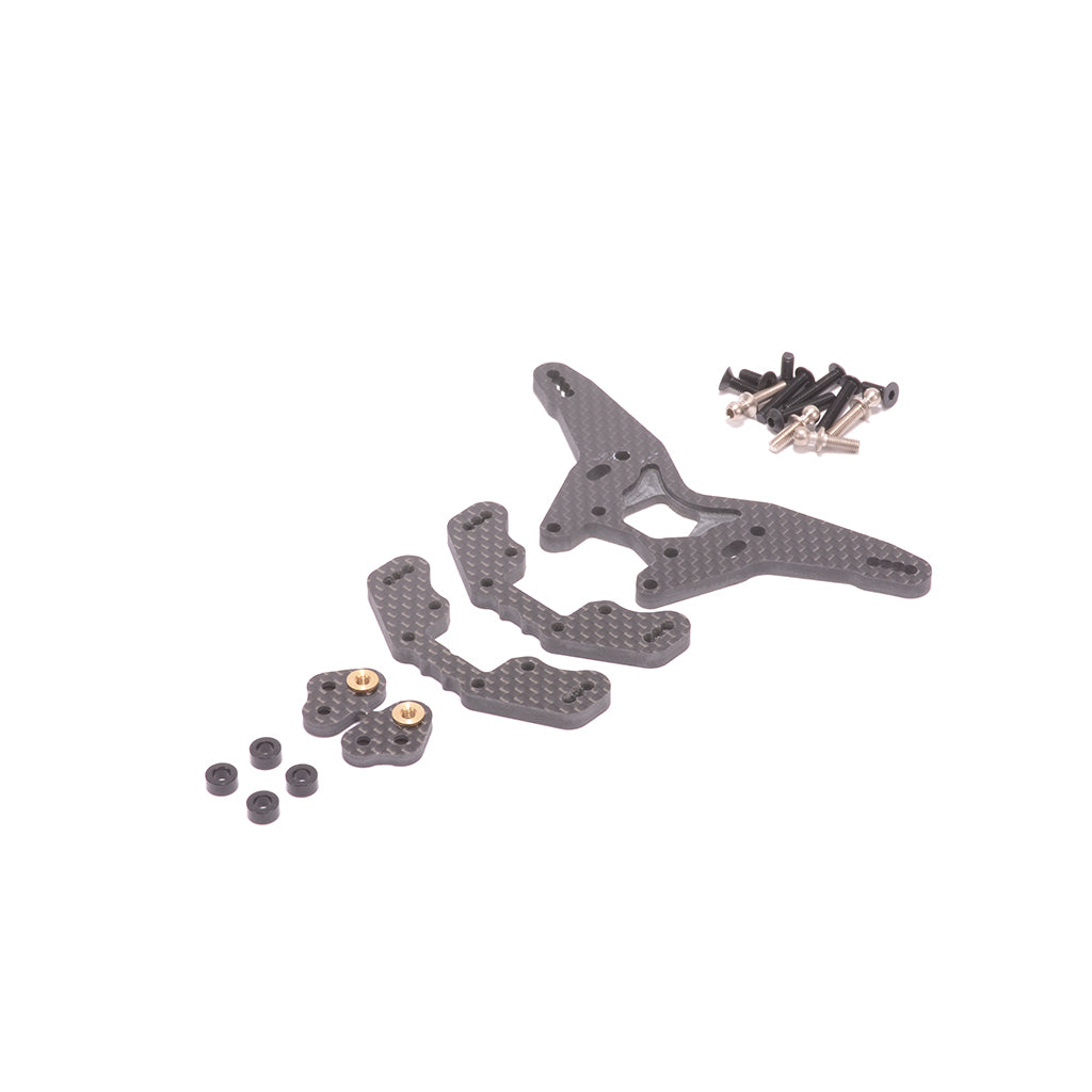 Schumacher - C/F Rear Tower Conversion (STC) High Grip-PB - U9441