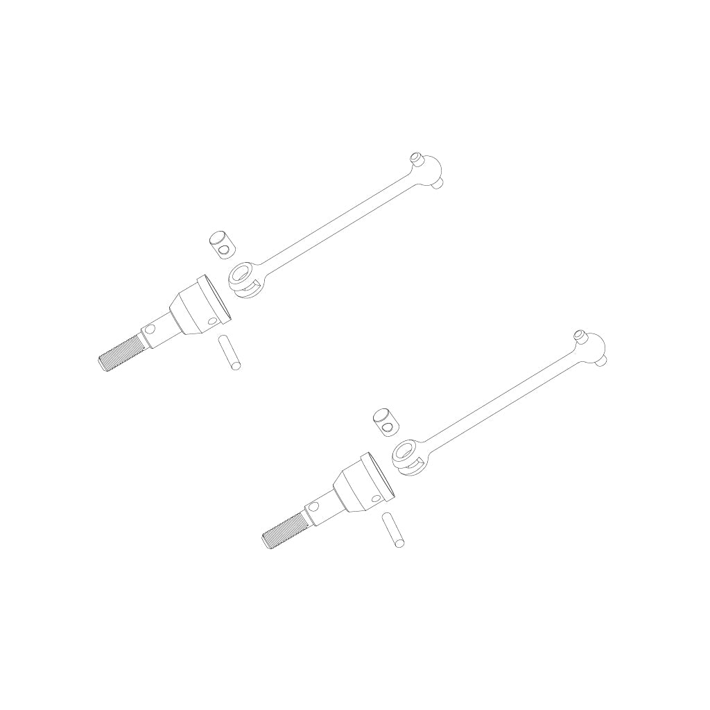 UDIRC - UDIRC Metal Front CVD Shafts - UD1601-023
