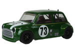 Phat Bodies - M-Chassis (210mm) Mini Cooper Miglia Body Set in Clear Lexan - For 1/10 Tamiya M-Chassis MTC (W-170mm x Wheelbase-210mmmm) M03, M05, MB01