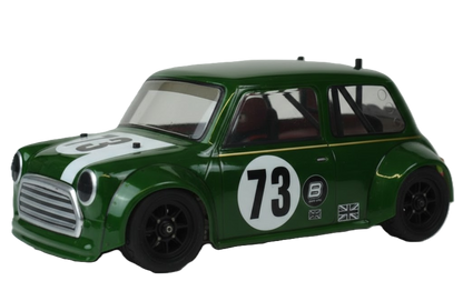 Phat Bodies -M-Chassis (210mm) Mini Miglia Body Set in Clear Lexan - For 1/10 M-Chassis MTC (W-170mm x Wheelbase-210mmmm) M03, M05, MB01