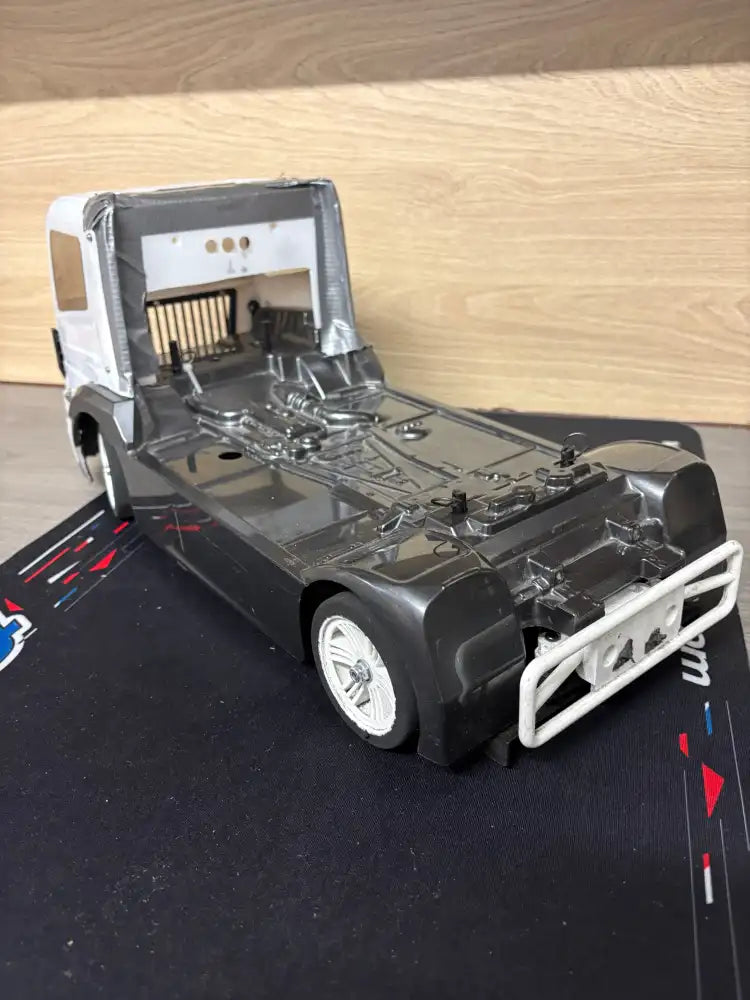 Used Tamiya TT01E - Rolling Chassis with Bearings Alloy Prop TRF Shocks 540 Motor - (Needs ESC Radio Battery & Charger)
