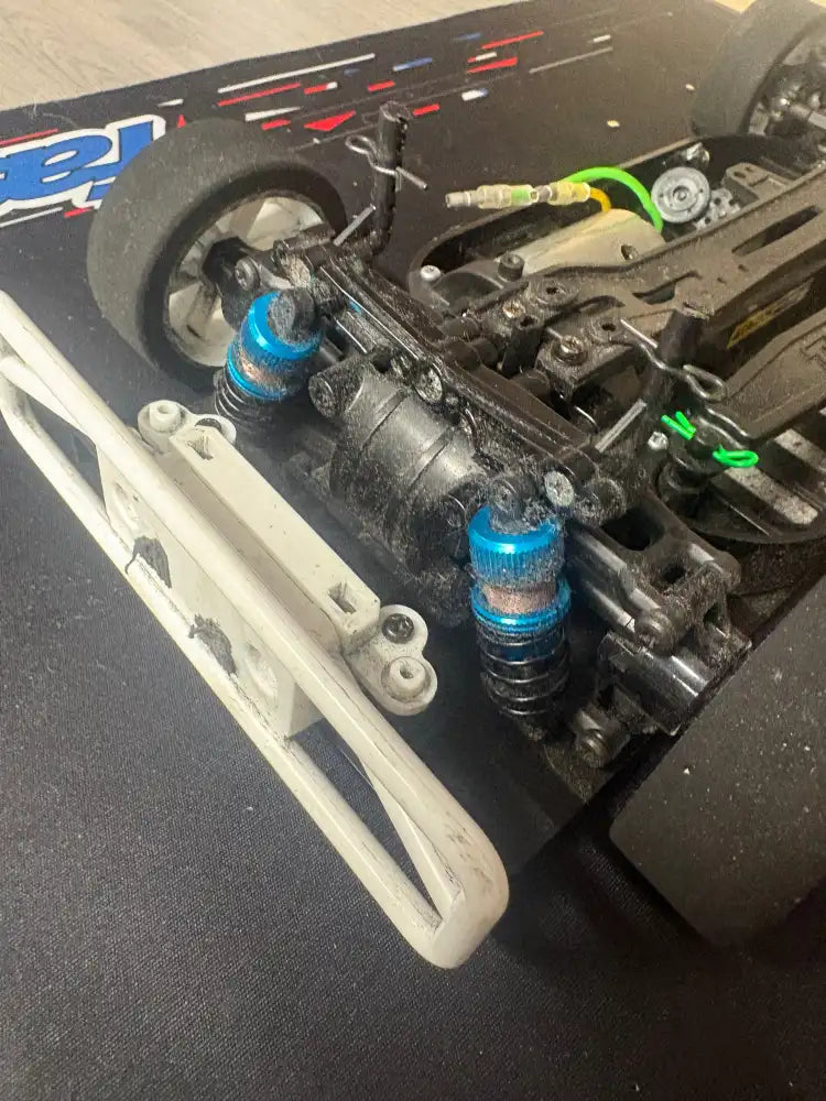 Used Tamiya TT01E - Rolling Chassis with Bearings Alloy Prop TRF Shocks 540 Motor - (Needs ESC Radio Battery & Charger)