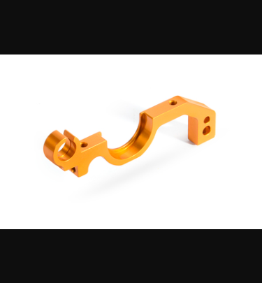 Xray - Xray Spare Parts ALU LOWER BULKHEAD REAR - SWISS 7075 T6 - LEFT - XR343024