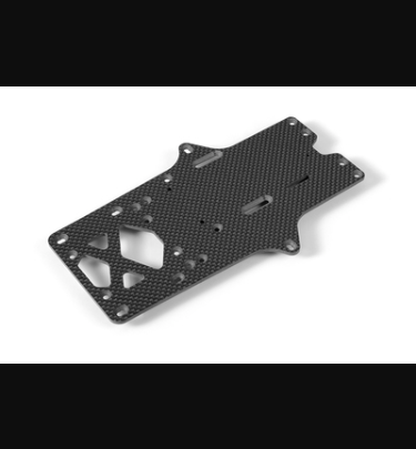 Xray - Xray Spare Parts X12'18 GRAPHITE CHASSIS 2.5MM - XR371109