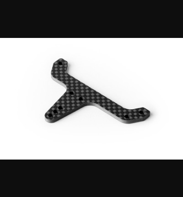Xray - Xray Spare Parts X12'20 REAR POD UPPER PLATE - GRAPHITE 2.5MM - XR373551