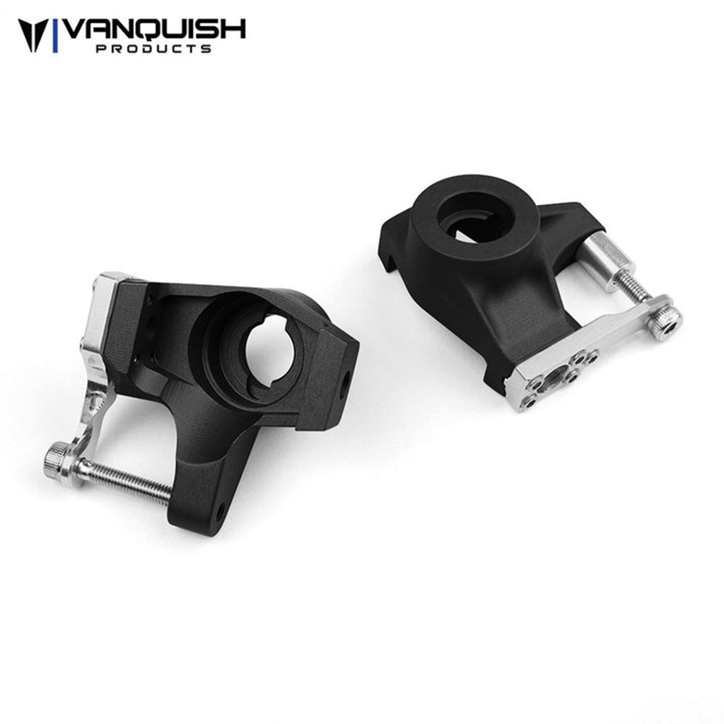 Vanquish - Vanquish Axial SCX10-II Knuckles Black Anodized - VPS02900