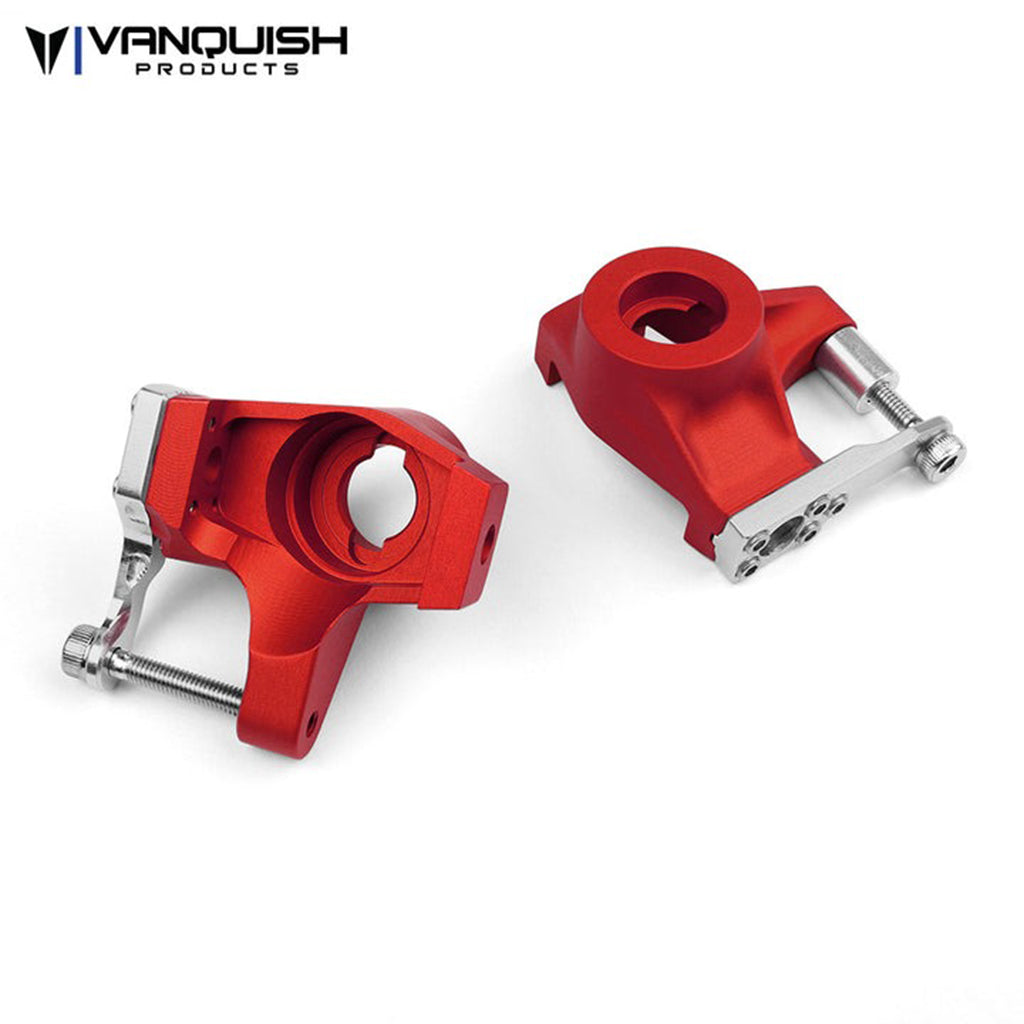 Vanquish - Vanquish Axial SCX10-II Knuckles Red Anodized - VPS02904