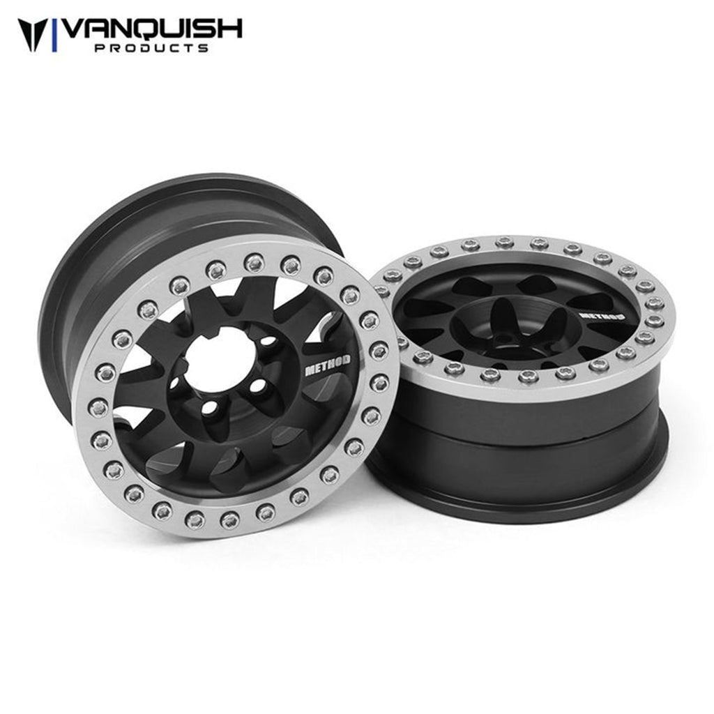 Vanquish - Vanquish Method 1.9 Race Wheel 101 Black V2 - VPS07756