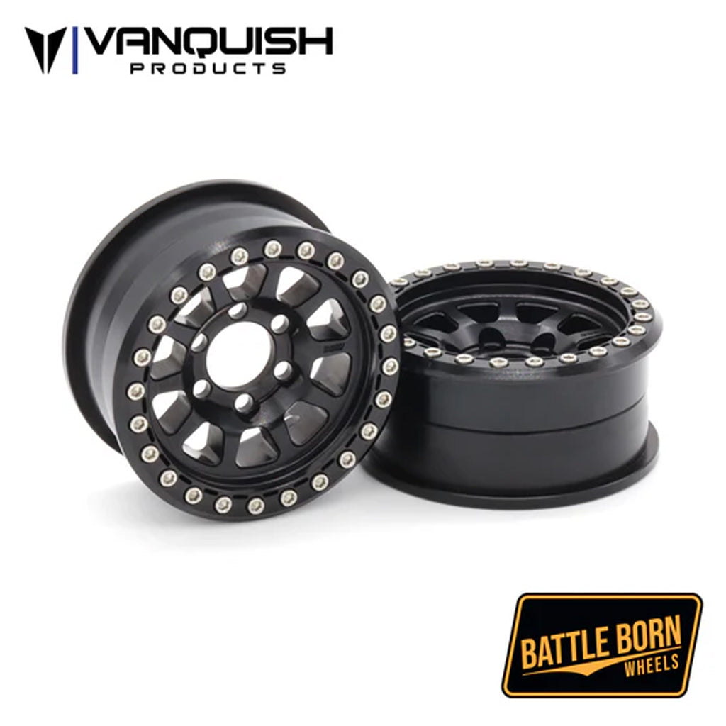 Vanquish - Vanquish Battle Born 1.9 Sierra Wheels Black - VPS08140