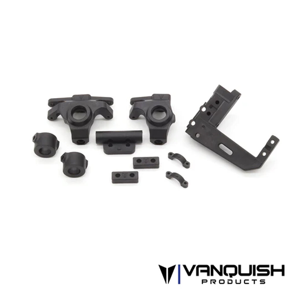 Vanquish - Vanquish H10 Hydro Front Axle Components - Blk - VPS08806