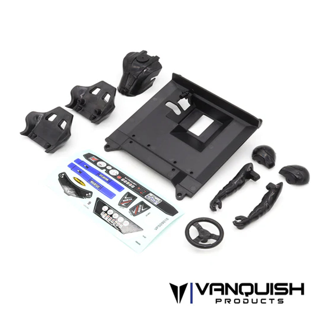 Vanquish - Vanquish H10 Interior and Driver Set Moulded Black - VPS10515