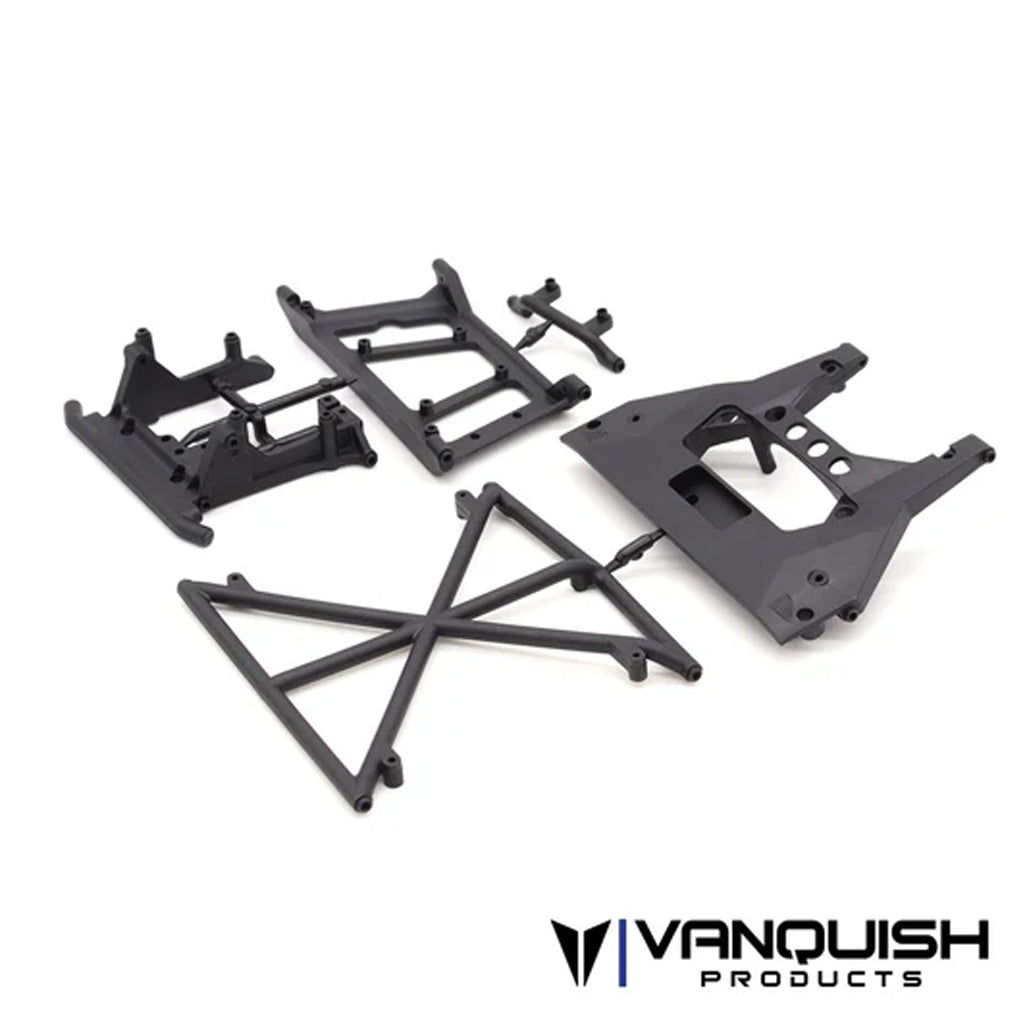 Vanquish - Vanquish H10 Cage Components set #2 -Black - VPS10516