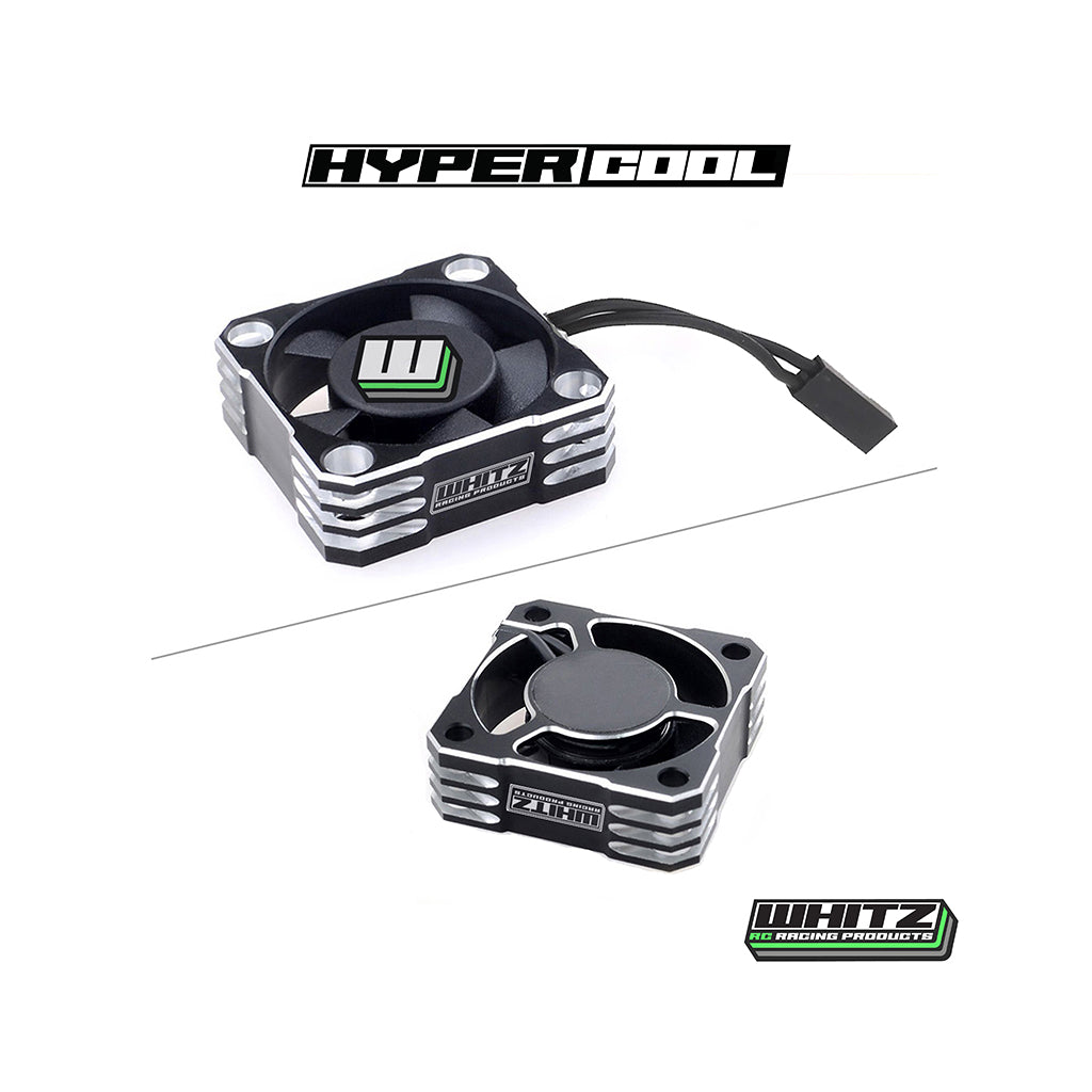 Whitz Racing - Whitz- HyperCool Aluminium Fan - 30mm - Aluminium - WRP-HC-ALUM