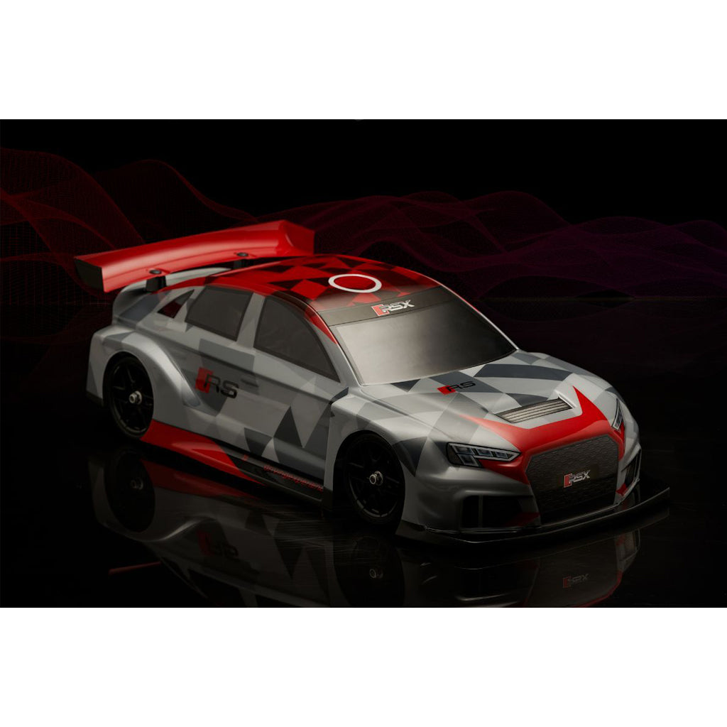 MONTECH AUDI RS4 RSX - RC CAR BODY SHELL 1/10 190MM - FWD STD - XTMTB0420-07