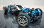 YEAH RACING - Tamiya M05 M06 Aluminum Long-Span Suspension Arms And Knuckles Performance Upgrade Kit - TAMC-S01BU