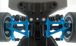 YEAH RACING - Aluminum Front Lower Arm Set For Tamiya TT02 - T02-001BU
