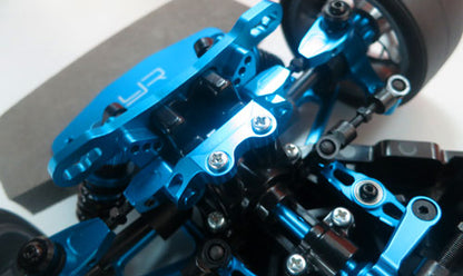 YEAH RACING - Aluminum Upper Suspension Mount For Tamiya TT02 - TT02-010BU