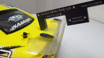 YEAH RACING - 1/10 Alloy EP Touring Car Body Gauge For ISTC BRCA Blue - YT-0067BU