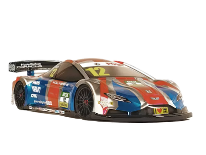 ZooRacing - Wolverine Max - 1/10 RC Touring Car Body - 0.7mm STD - ZR-0015-07 (Fits most 1/10 Cars such as a Tamiya TT01E)
