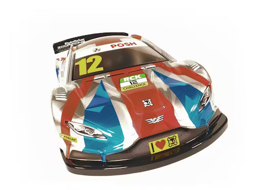 ZooRacing - Wolverine Max - 1/10 RC Touring Car Body - 0.7mm STD - ZR-0015-07 (Fits most 1/10 Cars such as a Tamiya TT01E)