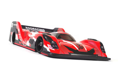 ZR-0013-05 - ZooRacing - DRAKSTER - 1:12 (1/12) LMP PanCar Body - 0.5mm Light Weight