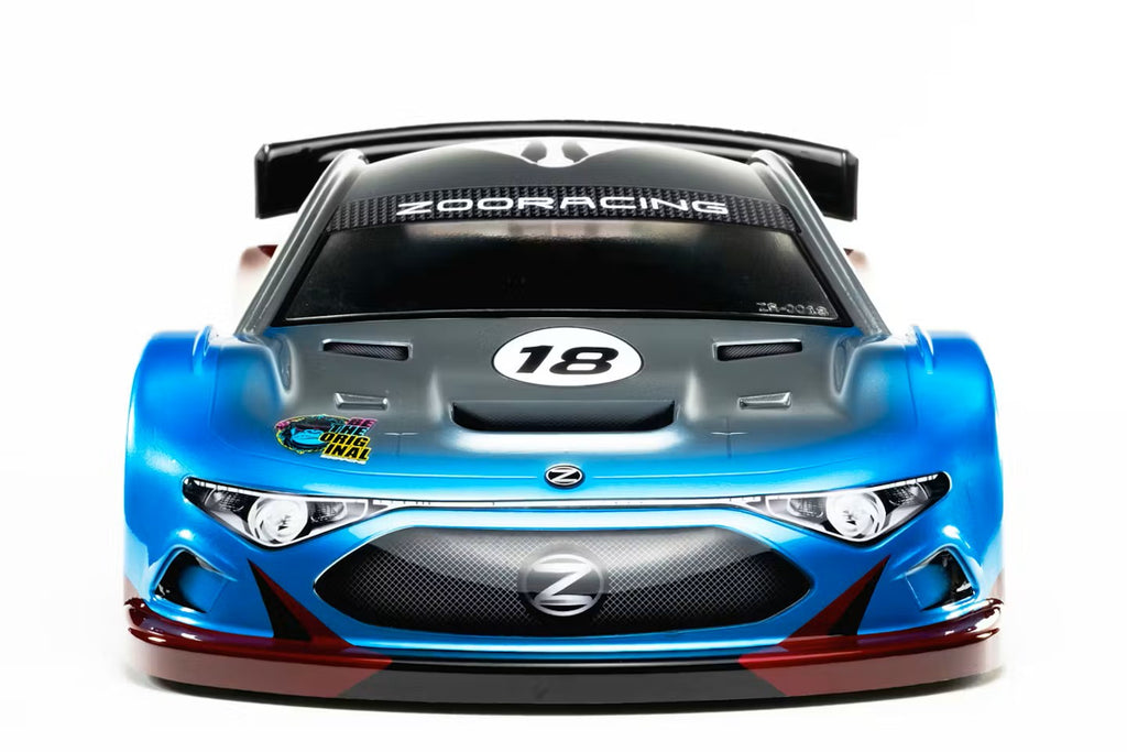 ZooRacing - Jackel - 1/10 RC Touring Car Body - 0.7mm STD - ZR-0018-077 (Fits most 1/10 Cars such as a Tamiya TT01E)