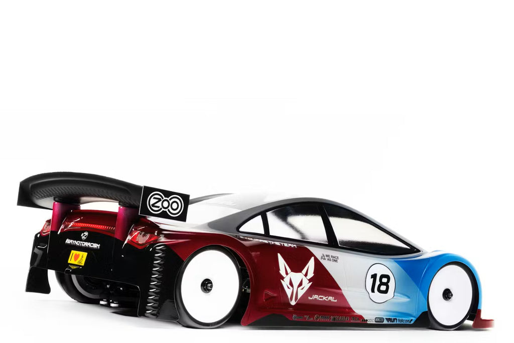 ZooRacing - Jackel - 1/10 RC Touring Car Body - 0.7mm STD - ZR-0018-077 (Fits most 1/10 Cars such as a Tamiya TT01E)