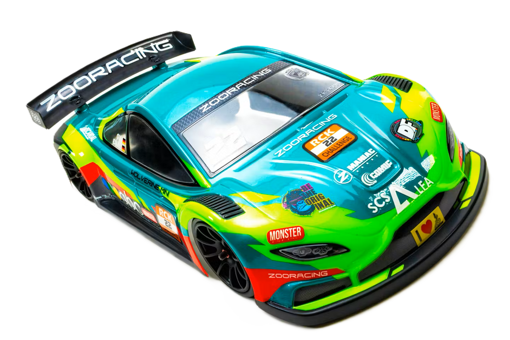 ZooRacing - Wolverine MINI - 1:10 M-Chassis Mini Touring Car Body - WB225 - CLEAR 0.7mm REGULAR - ZR-0022-07
