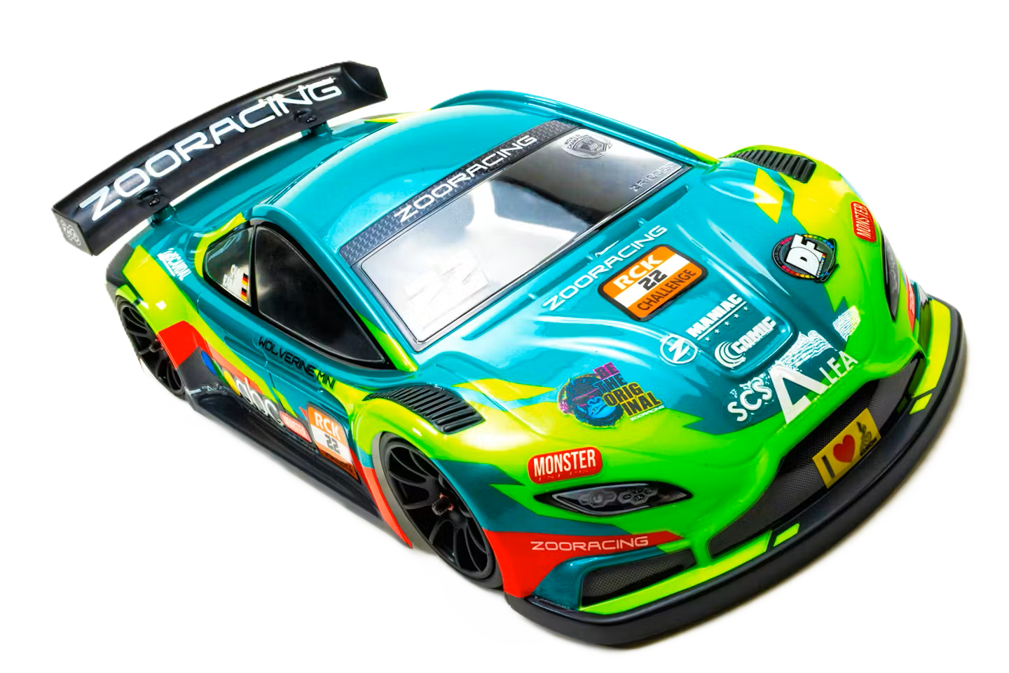 ZooRacing - Wolverine MINI - 1:10 M-Chassis Mini Touring Car Body - WB225 - CLEAR 0.7mm REGULAR - ZR-0022-07