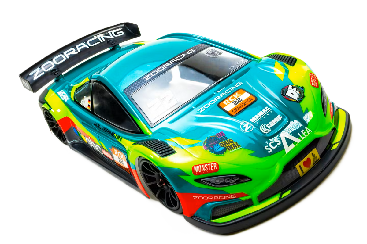 ZooRacing - Wolverine MINI - 1:10 M-Chassis Mini Touring Car Body - WB225 - CLEAR 0.7mm REGULAR - ZR-0022-07